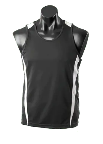 Aussie Pacific Eureka Kids Singlet 3104 Casual Wear Aussie Pacific Black/White 6